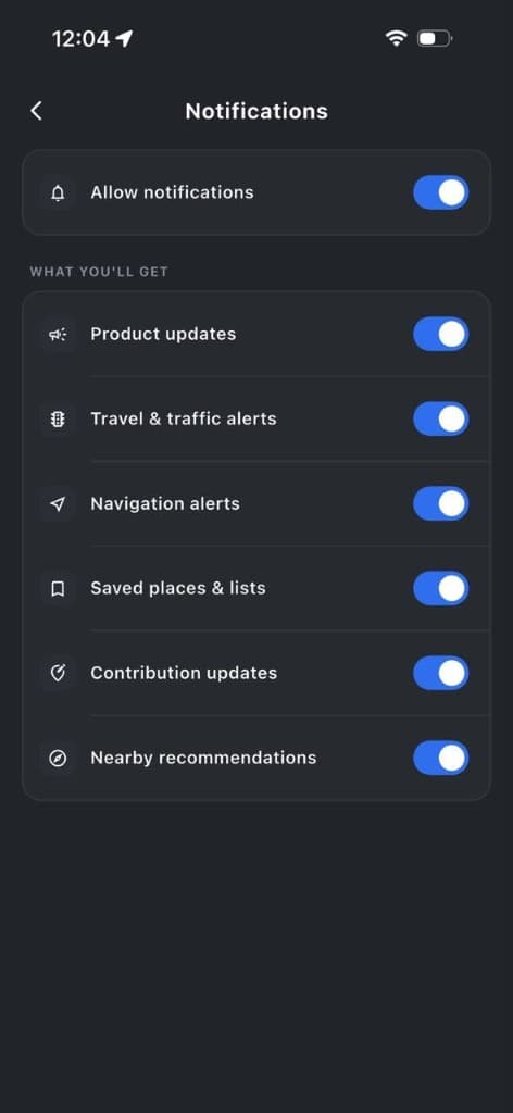 Notification Settings